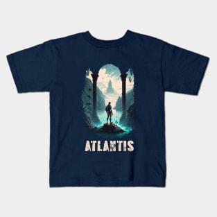 The Legend of Atlantis Kids T-Shirt